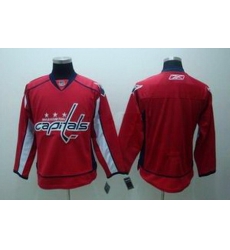 Youth KIDS Washington Capitals blank red jerseys