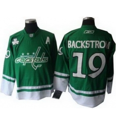 Youth Washington Capitals #19 Nicklas Backstrom Jerseys green