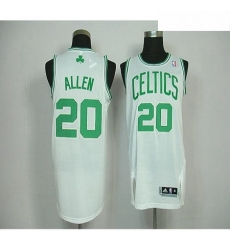 Celtics 20 Ray Allen White Revolution 30 Stitched NBA Jersey