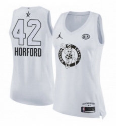 Womens Nike Jordan Boston Celtics 42 Al Horford Swingman White 2018 All Star Game NBA Jersey