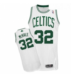 Youth Adidas Boston Celtics 32 Kevin Mchale Authentic White Home NBA Jersey 