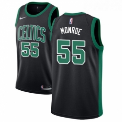 Youth Nike Boston Celtics 55 Greg Monroe Authentic Black NBA Jersey Statement Edition 