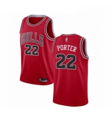 Youth Chicago Bulls 22 Otto Porter Swingman Red Basketball Jersey Icon Edition 