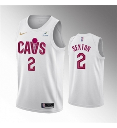 Men Cleveland Cavaliers 2 Collin Sexton Association Edition Stitched Basketball Jersey