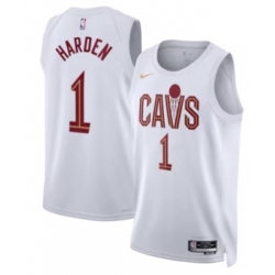 Men Cleveland Cavaliers James Harden #1 2025 26 Association Edition Swingman Jersey