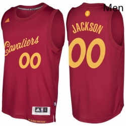 Mens Cleveland Cavaliers 00 Chris Andersen 2016 2017 Christmas Day Burgundy NBA Swingman Jersey 