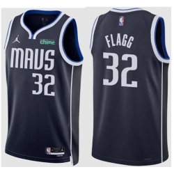 Men DALLAS MAVERICKS COOPER FLAGG #32 Navy Stitched NBA JERSEY