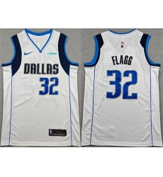 Men Dallas Mavericks 32 Cooper Flagg White 2025 Association Edition Stitched Basketball Jersey Men Dallas Mavericks 32 Cooper Flagg White 2025 Association Edition Stitched Basketball Jersey
