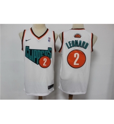 Men Los Angeles Clippers 2 Kawhi Leonard White Swingman Jersey