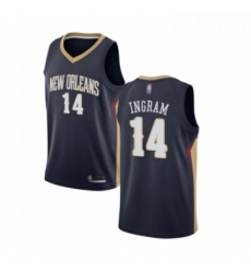 Youth New Orleans Pelicans 14 Brandon Ingram Swingman Navy Blue Basketball Jersey Icon Edition 