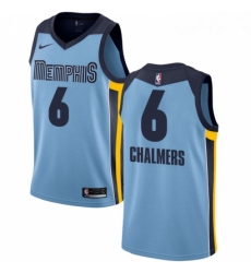 Youth Nike Memphis Grizzlies 6 Mario Chalmers Authentic Light Blue NBA Jersey Statement Edition 