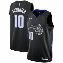 Womens Nike Orlando Magic 10 Evan Fournier Swingman Black NBA Jersey City Edition