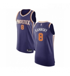 Mens Phoenix Suns 8 Frank Kaminsky Authentic Purple Basketball Jersey Icon Edition 