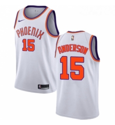 Womens Nike Phoenix Suns 15 Ryan Anderson Swingman White NBA Jersey Association Edition 