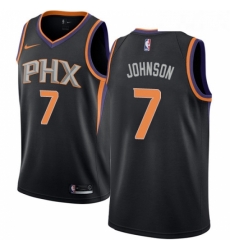 Womens Nike Phoenix Suns 7 Kevin Johnson Swingman Black Alternate NBA Jersey Statement Edition