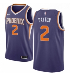 Youth Nike Phoenix Suns 2 Elfrid Payton Swingman Purple Road NBA Jersey Icon Edition 