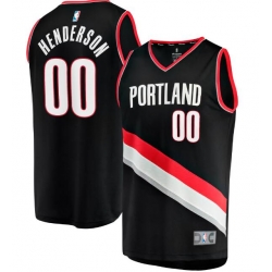 Men Nike Adult Portland Trail Blazers Scoot Henderson Red Statement Jersey