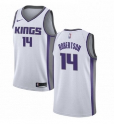 Womens Nike Sacramento Kings 14 Oscar Robertson Swingman White NBA Jersey Association Edition