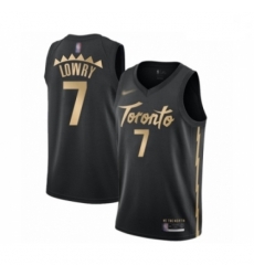 Raptors 7 Kyle Lowry Black Basketball Swingman City Edition 2019 20 Jersey