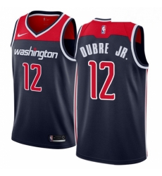 Mens Nike Washington Wizards 12 Kelly Oubre Jr Swingman Navy Blue NBA Jersey Statement Edition