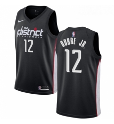 Youth Nike Washington Wizards 12 Kelly Oubre Jr Swingman Black NBA Jersey City Edition