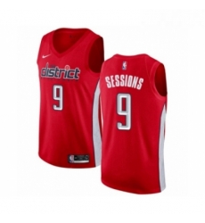 Youth Nike Washington Wizards 9 Ramon Sessions Red Swingman Jersey Earned Edition 