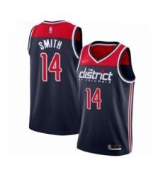 Youth Washington Wizards Ish Smith Swingman Navy Blue Finished Basketball Jersey Statement Edition