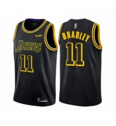 Youth Los Angeles Lakers 11 Avery Bradley Swingman Black Basketball Jersey City Edition 