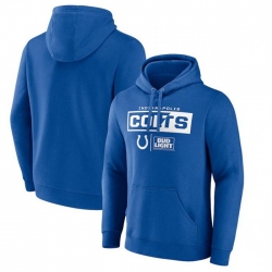 Men Indianapolis Colts Blue X Bud Light Pullover Hoodie