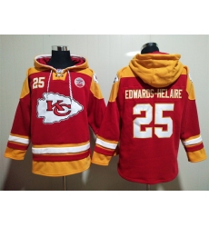 Kansas City Chiefs Sitched Pullover Hoodie #25 Clyde Edwards-Helaire Kansas City Chiefs Sitched Pullover Hoodie #25 Clyde Edwards-Helaire
