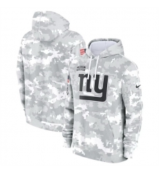 Men New York Giants 2024 Arctic Camo Salute To Service Club Fleece Pullover Stitched Hoodie