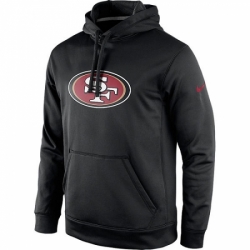 NFL Mens San Francisco 49ers Nike Black KO Logo Essential Pullover Hoodie