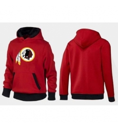 NFL Mens Nike Washington Redskins Logo Pullover Hoodie RedBlack