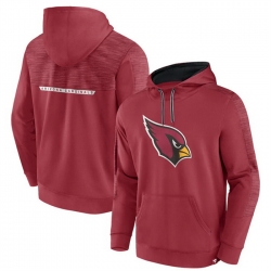 Men Arizona Cardinals Red Defender Evo Pullover Hoodie