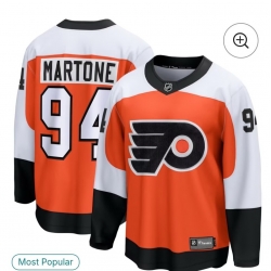 Men Philadelphia Flyers   94 Martone Orange 2024 25 Home stitched Hockey Jersey
