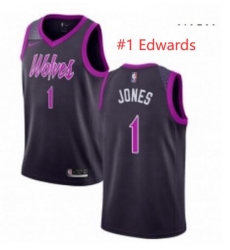 Wolves #1 Edwards Jersey