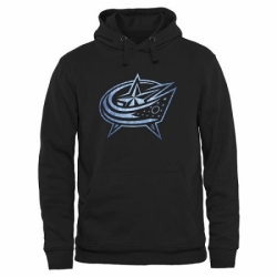 NHL Mens Columbus Blue Jackets Rinkside Pond Hockey Pullover Hoodie Black