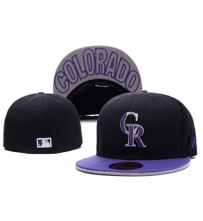 Colorado Rockies Fitted Cap 002