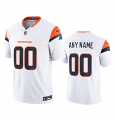 Men Women youth Denver Broncos Active Player Custom White 2024 F U S E  Vapor Limited Stitched Football Jersey