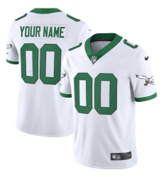 Customized Men Women youth Philadelphia Eagles Vapor Untouchable Limited white JerseyS