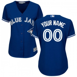 Men Women Youth All Size Toronto Blue Jays Cool Base Custom Jersey Blue 22