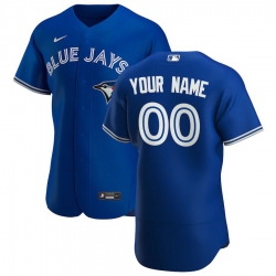 Toronto Blue Jays Custom Men Women youth Nike Royal Alternate 2020 Authentic Player MLB Jersey 