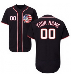 Men Women Youth Toddler All Size Washington Nationals Black Customized Flexbase New Design Jersey