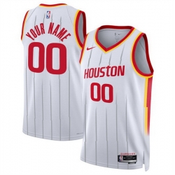 Men Houston Rockets Actiive Player Custom White 2026 27 Association Edition Stitched Basketball Jersey