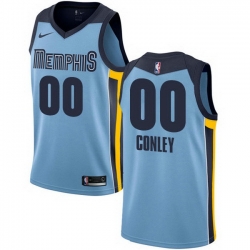 Men Women Youth Toddler All Size Nike Memphis Grizzlies Customized Authentic Light Blue NBA Jersey Statement Edition