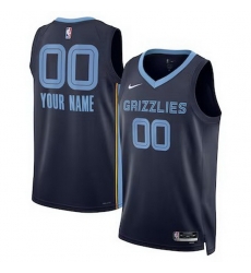 Men Women Youth Toddler MEMPHIS GRIZZLIES Custom Nike NBA Stitched Jersey Navy Men Women Youth Toddler MEMPHIS GRIZZLIES Custom Nike NBA Stitched Jersey Navy