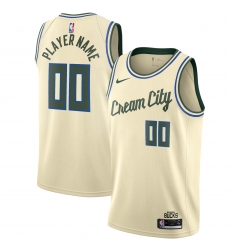 Men Women Youth Toddler Milwaukee Bucks Ice Cream Custom Nike NBA Stitched Jersey