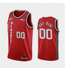 Men Women Youth Toddler Portland Blazers Red Custom Nike NBA Stitched Jersey