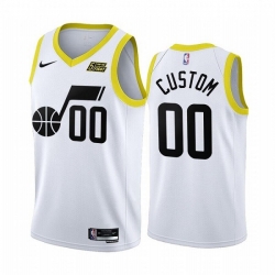 Men Women youth Utah Jazz Active Player Custom 2022 23 White Association Edition Stitched Basketball Jersey