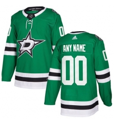 Men Women Youth Toddler Green Jersey - Customized Adidas Dallas Stars Home